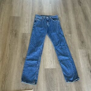 Levi's 505 straight long jeans